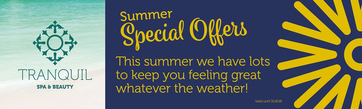 Summer Spa Offer banner